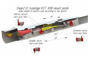 snipe2 el fuselage kst x08 mount plate 1